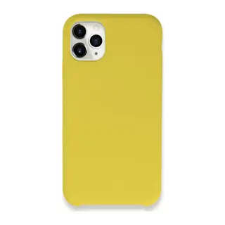 iPhone 11 Pro Kılıf Lansman Legant Silikon - Sarı
