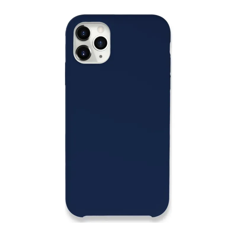iPhone 11 Pro Max Kılıf Lansman Legant Silikon - Lacivert