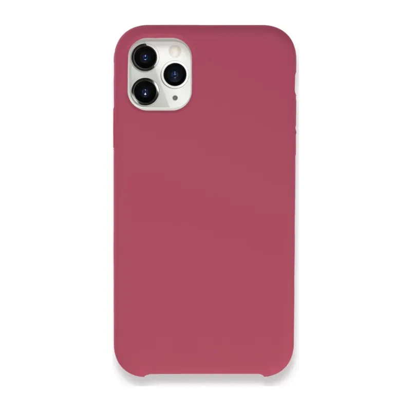 iPhone 11 Pro Max Kılıf Lansman Legant Silikon - Fuşya