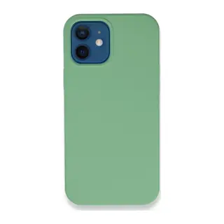 iPhone 12 Kılıf Lansman Legant Silikon - Yeşil