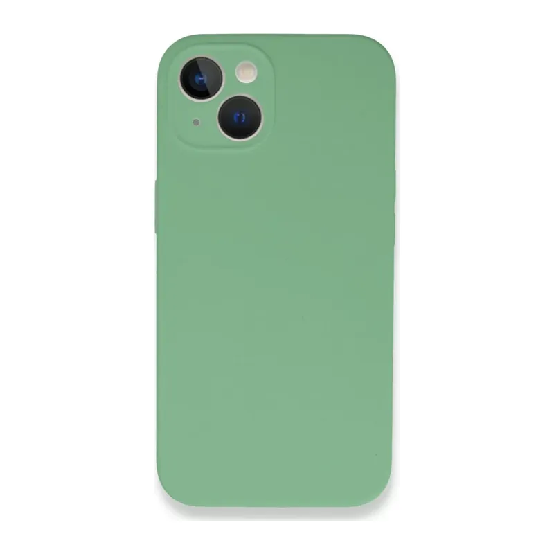 iPhone 13 Mini Kılıf Lansman Legant Silikon - Yeşil