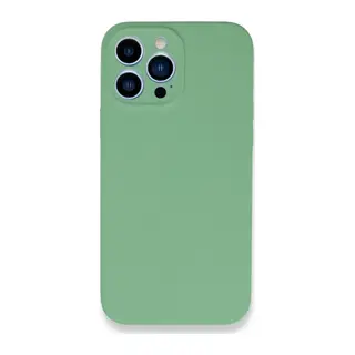 iPhone 13 Pro Max Kılıf Lansman Legant Silikon - Yeşil