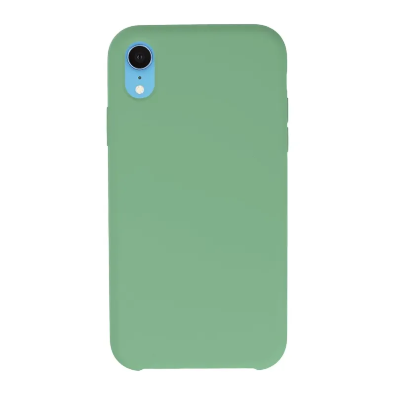 iPhone XR Kılıf Lansman Legant Silikon - Yeşil