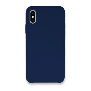 iPhone XS Max Kılıf Lansman Legant Silikon - Lacivert