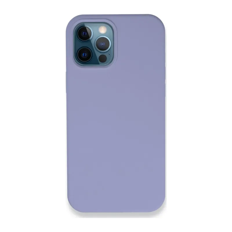 iPhone 12 Pro Kılıf Lansman Legant Silikon - Lila