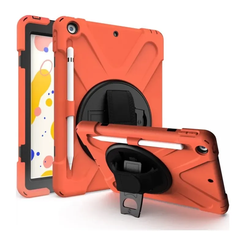 iPad 5 Air 9.7 Kılıf Amazing Tablet Kapak - Turuncu