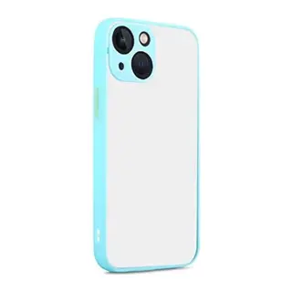 iPhone 13 Kılıf Montreal Silikon Kapak - Turkuaz