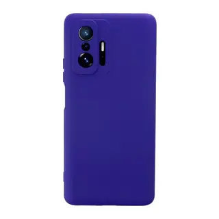 Mi 11T Pro Kılıf Nano içi Kadife Silikon - Mor