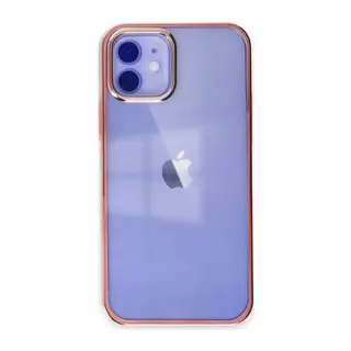 iPhone 12 Kılıf Element Silikon - Pembe
