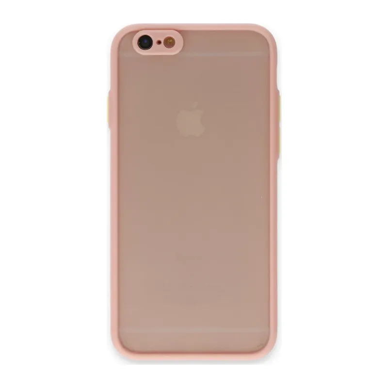 iPhone 6 Kılıf Montreal Silikon Kapak - Pembe