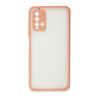 Redmi 9T Kılıf Montreal Silikon Kapak - Pembe
