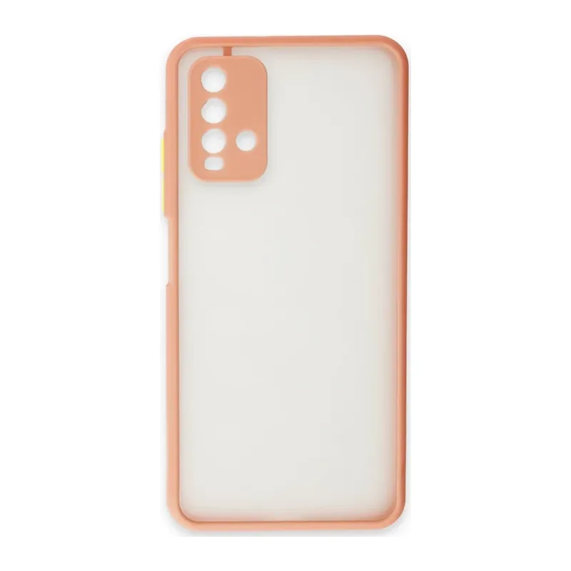 Redmi 9T Kılıf Montreal Silikon Kapak - Pembe