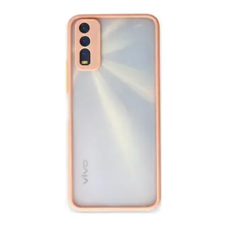 Vivo Y11S Kılıf Montreal Silikon Kapak - Pembe