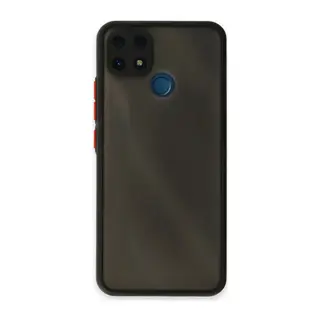 Realme C25 Kılıf Montreal Silikon Kapak - Siyah