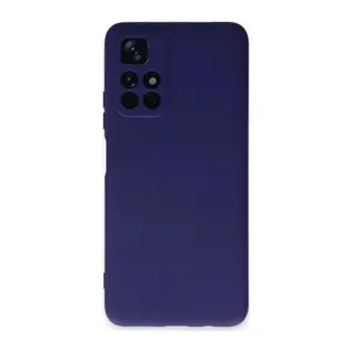 Redmi Note 11T Kılıf Nano içi Kadife Silikon - Mor