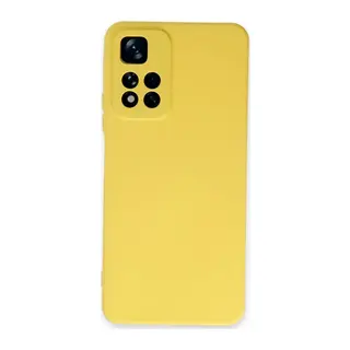 Redmi Note 11 Pro Plus 5G Kılıf Nano içi Kadife Silikon - Sarı