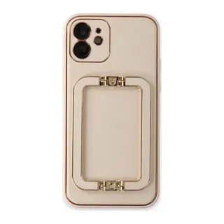 iPhone 12 Kılıf Coco Elit Kapak - Gold