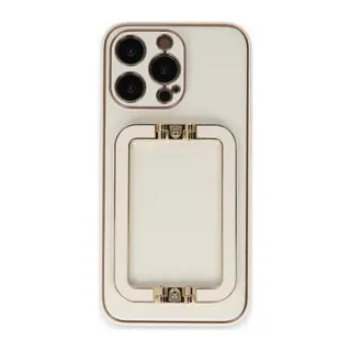 iPhone 13 Pro Max Kılıf Coco Elit Kapak - Beyaz