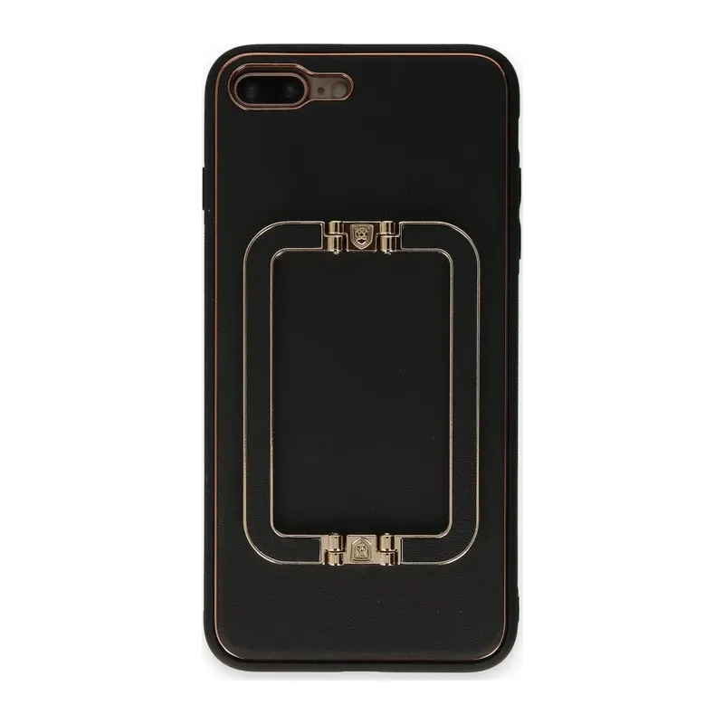 iPhone 7 Plus Kılıf Coco Elit Kapak - Siyah