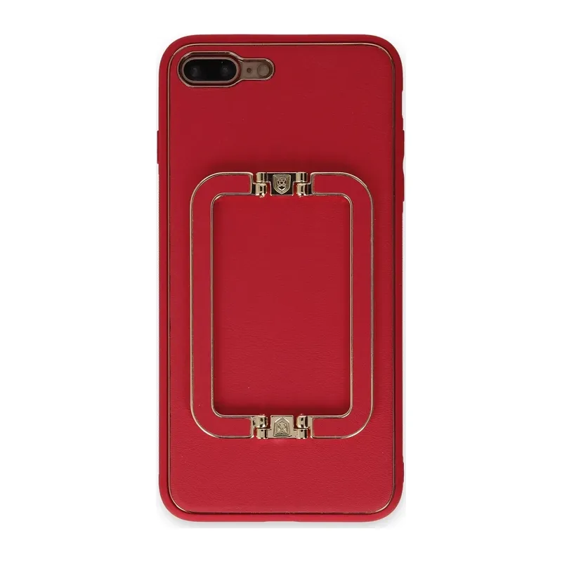 iPhone 7 Plus Kılıf Coco Elit Kapak - Kırmızı