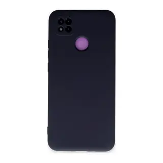 Redmi 9C Kılıf Nano içi Kadife Silikon - Lacivert