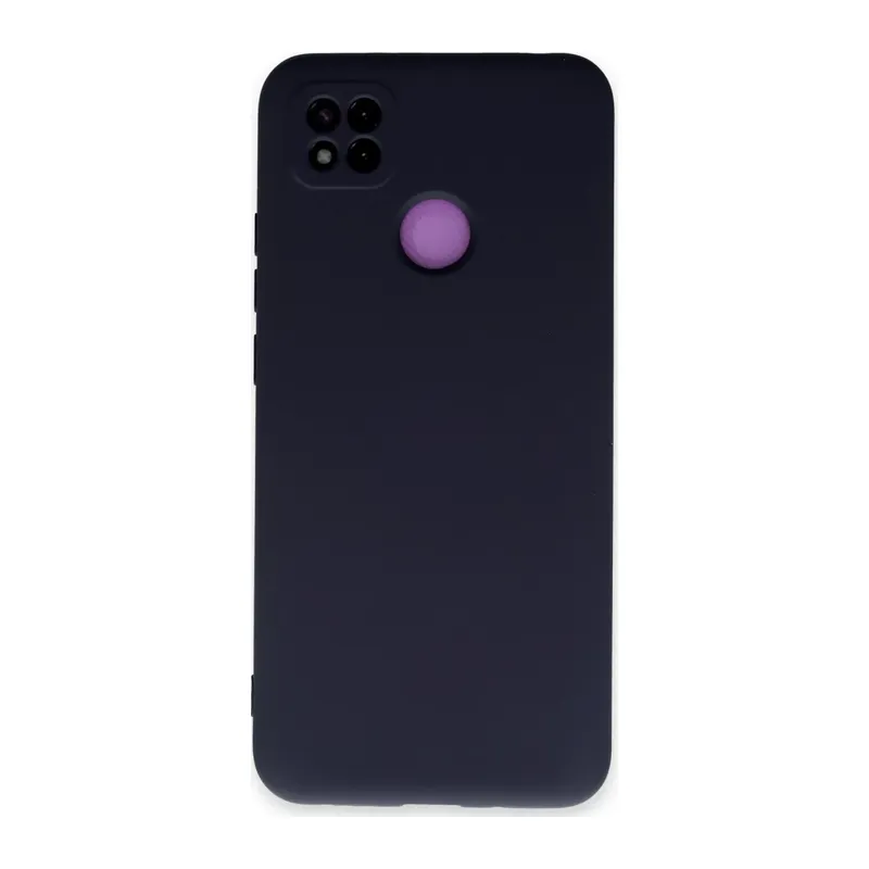 Redmi 9C Kılıf Nano içi Kadife Silikon - Lacivert