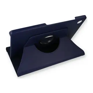 Samsung Galaxy X200 Tab A8 10.5 Kılıf 360 Tablet Deri Kılıf - Lacivert