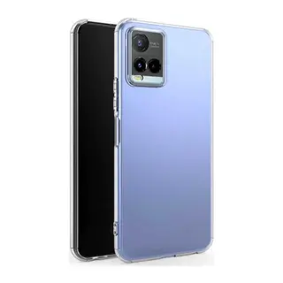 Vivo Y21S Kılıf Lüx Şeffaf Silikon