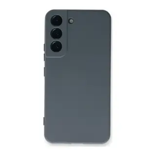 Samsung Galaxy S22 Plus Kılıf Nano içi Kadife Silikon - Gri