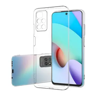Redmi 10 2022 Kılıf Lüx Şeffaf Silikon