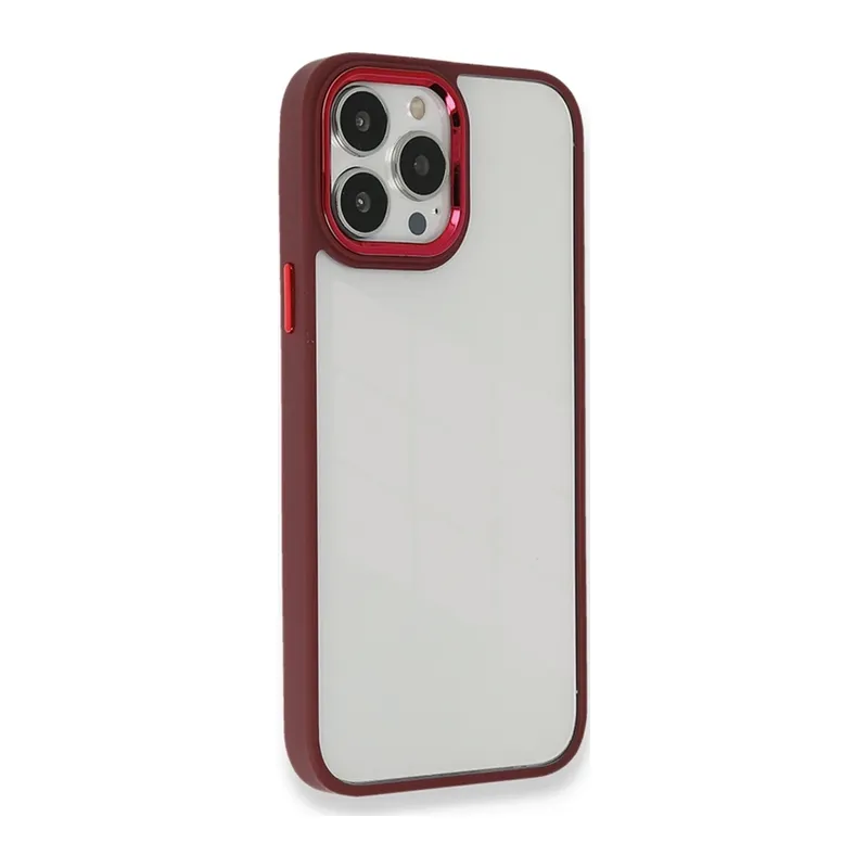 iPhone 13 Pro Kılıf Dora Kapak - Kırmızı