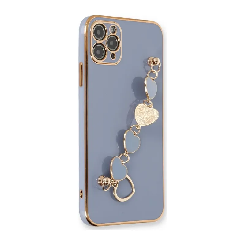 iPhone 11 Pro Kılıf Esila Silikon - Gri