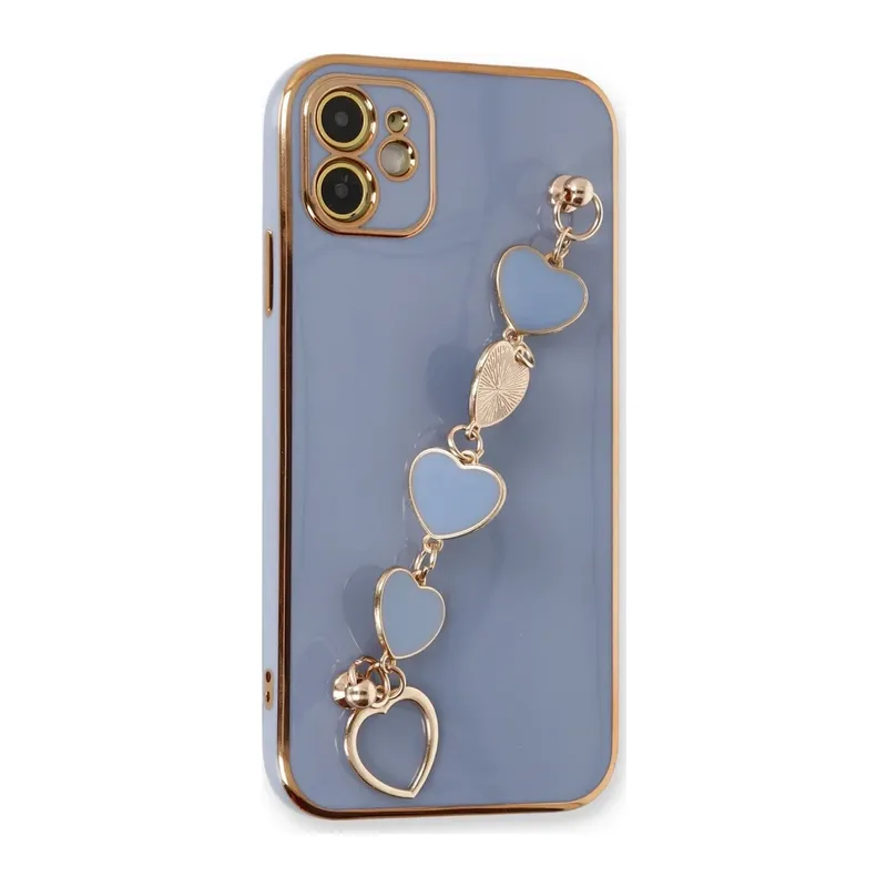 iPhone 12 Kılıf Esila Silikon - Gri