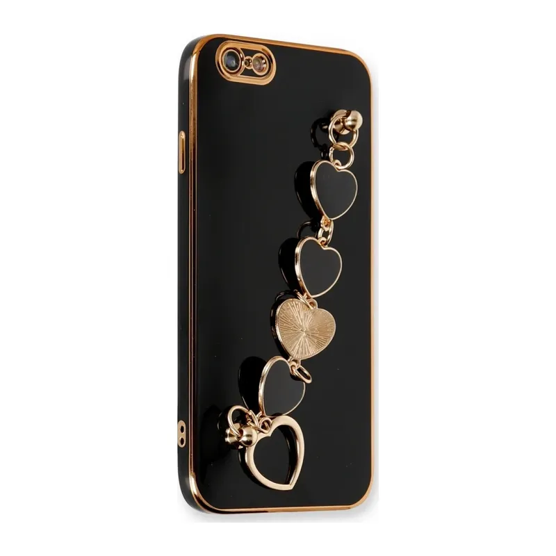 iPhone 6 Kılıf Esila Silikon - Siyah