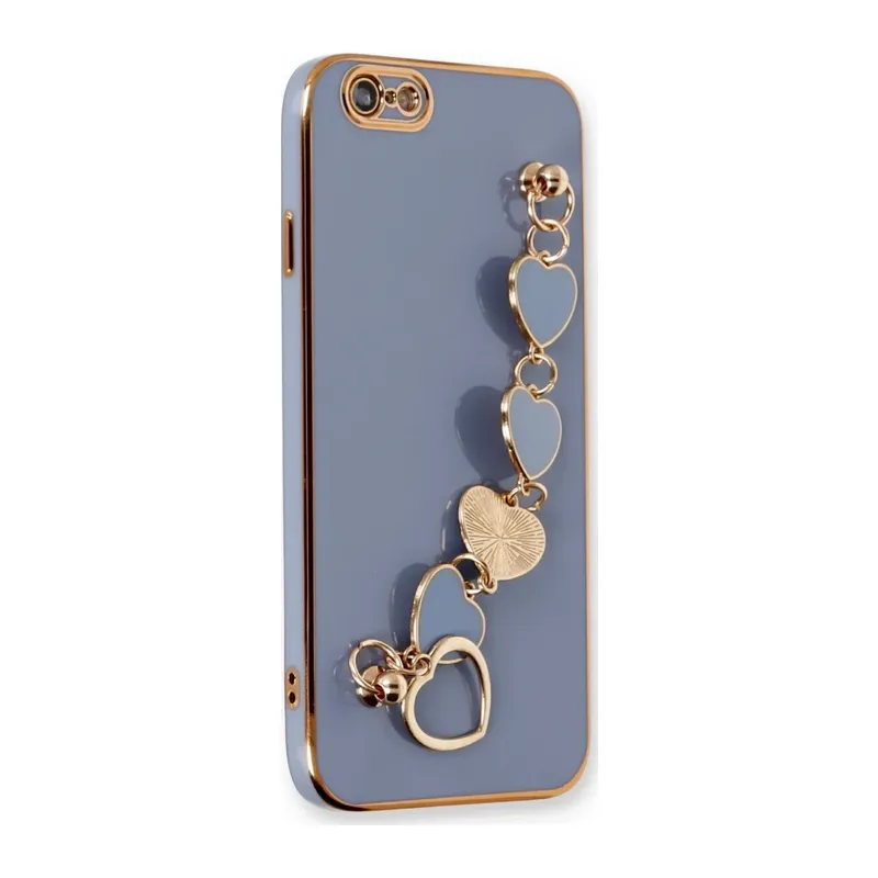 iPhone 6 Kılıf Esila Silikon - Gri