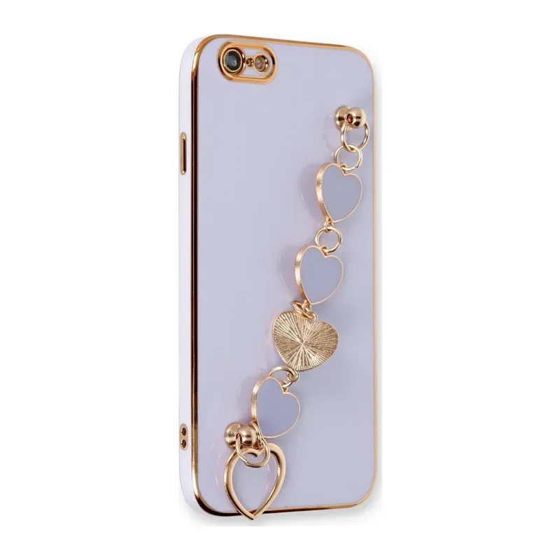 iPhone 6 Kılıf Esila Silikon - Lila