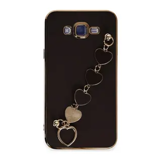 Samsung Galaxy J7 Kılıf Esila Silikon - Siyah