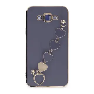 Samsung Galaxy J7 Kılıf Esila Silikon - Gri