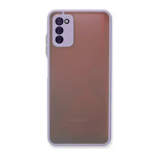 Samsung Galaxy A03S Kılıf Montreal Silikon Kapak - Mor