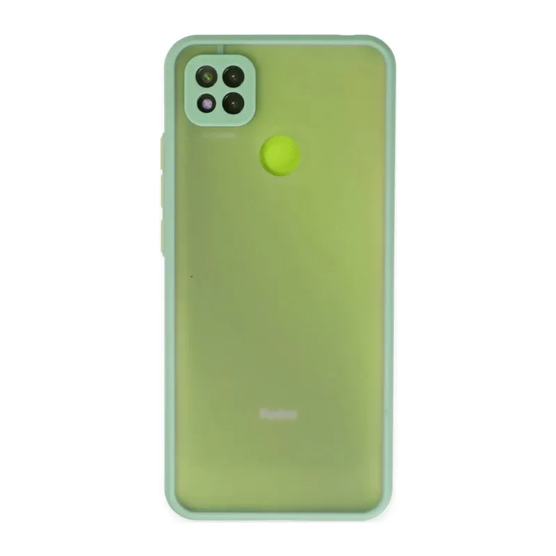 Redmi 9C Kılıf Montreal Silikon Kapak - Turkuaz