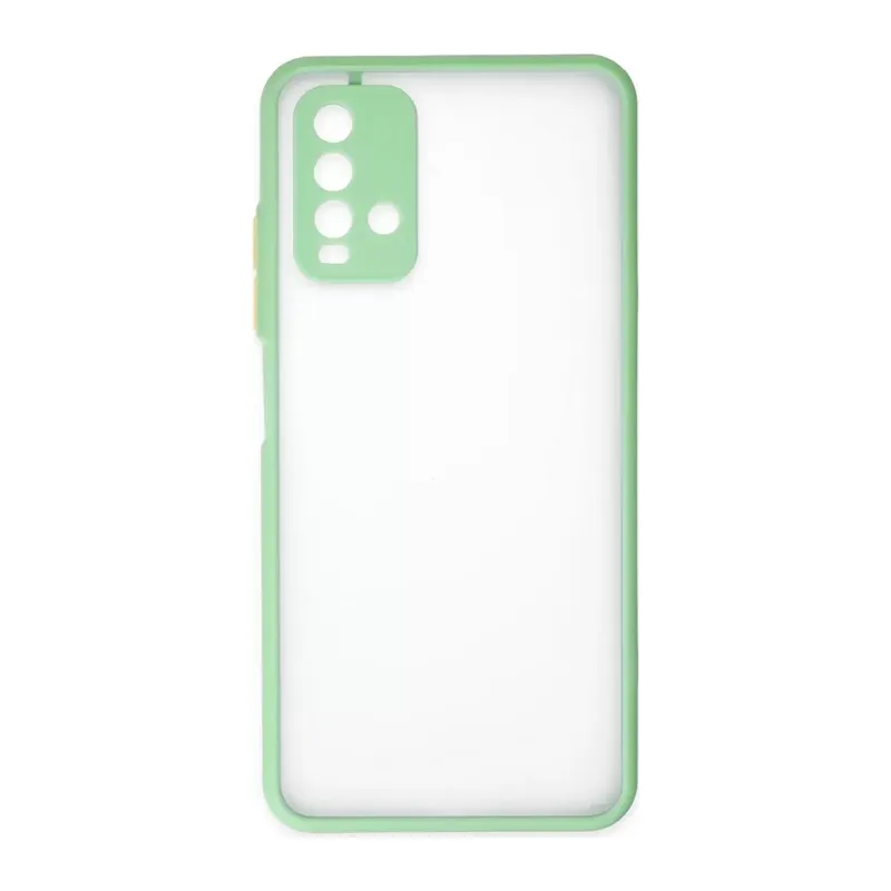 Redmi 9T Kılıf Montreal Silikon Kapak - Turkuaz