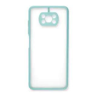 Pocophone X3 Kılıf Montreal Silikon Kapak - Turkuaz