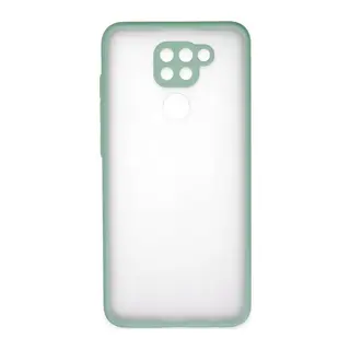 Redmi Note 9 Kılıf Montreal Silikon Kapak - Turkuaz
