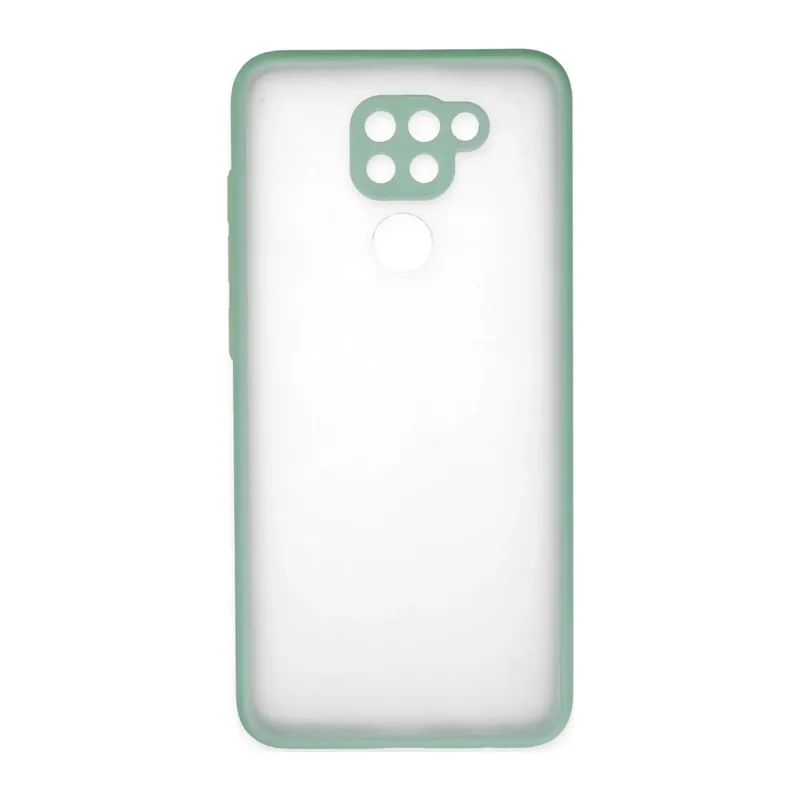 Redmi Note 9 Kılıf Montreal Silikon Kapak - Turkuaz