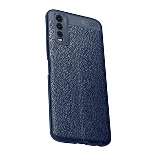Vivo Y11S Kılıf Auto Focus Kapak - Lacivert