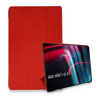 iPad Mini 3 Kılıf Tablet Smart Kılıf - Kırmızı