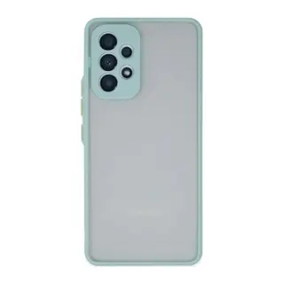 Samsung Galaxy A53 5G Kılıf Montreal Silikon Kapak - Turkuaz