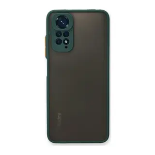 Redmi Note 11 Kılıf Montreal Silikon Kapak - Yeşil