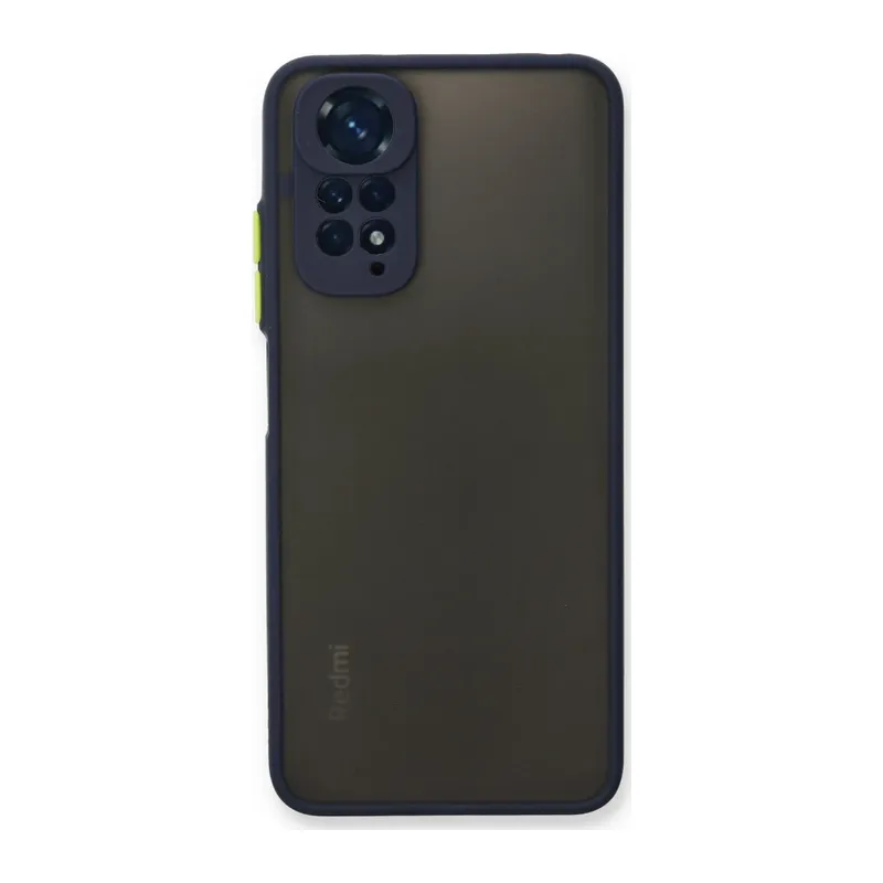 Redmi Note 11 Kılıf Montreal Silikon Kapak - Lacivert