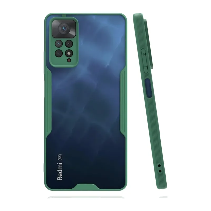 Redmi Note 11 Pro Kılıf Platin Silikon - Yeşil
